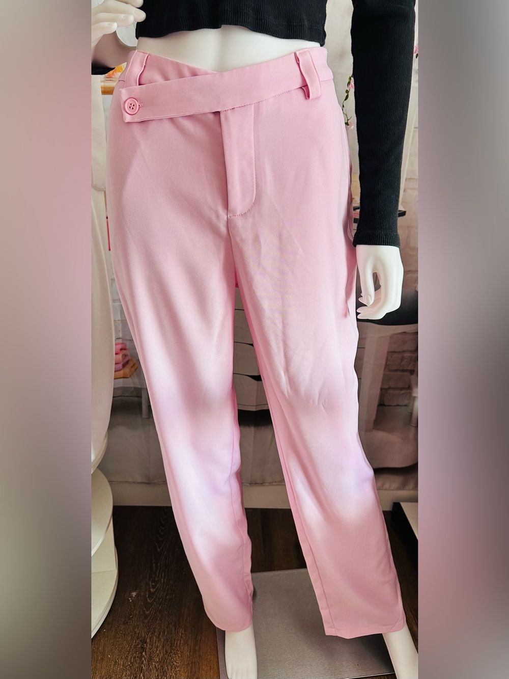 Fashion Nova Pink Trousers